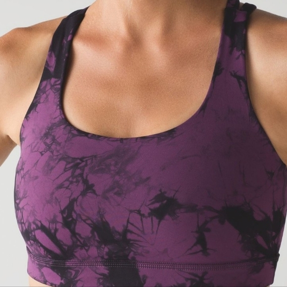 Lululemon Energy Bra Shibori. - Picture 1 of 11